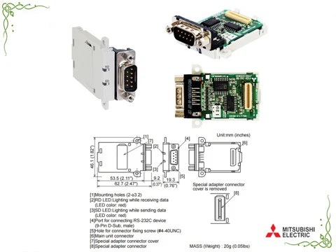 MITSUBISHI FX3U-232-BD